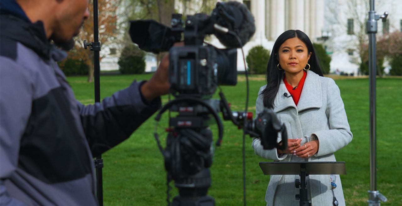 Spectrum News anchor Reena Diamante reports politics and the 2024 Election from Washington D.C.